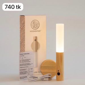 WoodVenture Smart LED Torch & Night Light is a Portable